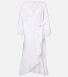 Heidi Klein Linen wrap dress