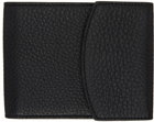 Maison Margiela Black Leather Bifold Wallet