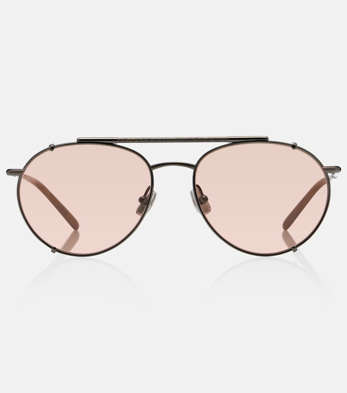 Brunello Cucinelli Timeless Reflection aviator sunglasses