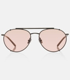 Brunello Cucinelli Timeless Reflection aviator sunglasses