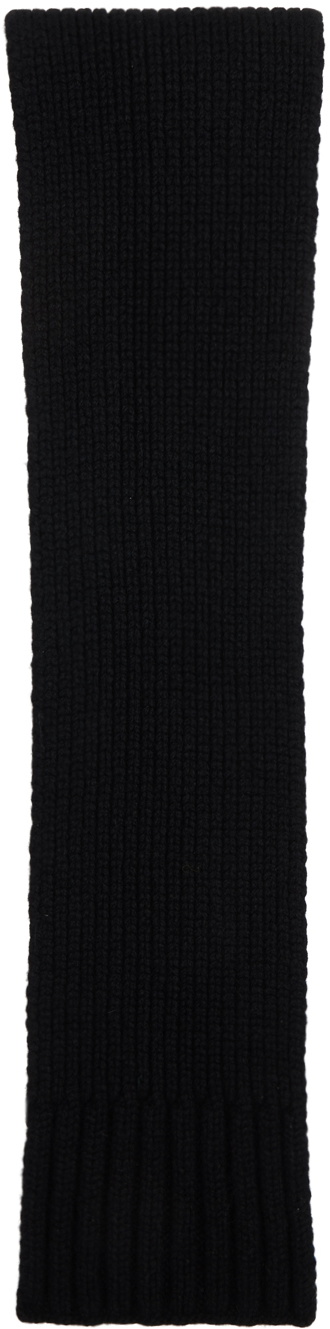 Margaret Howell Black Cashmere Scarf