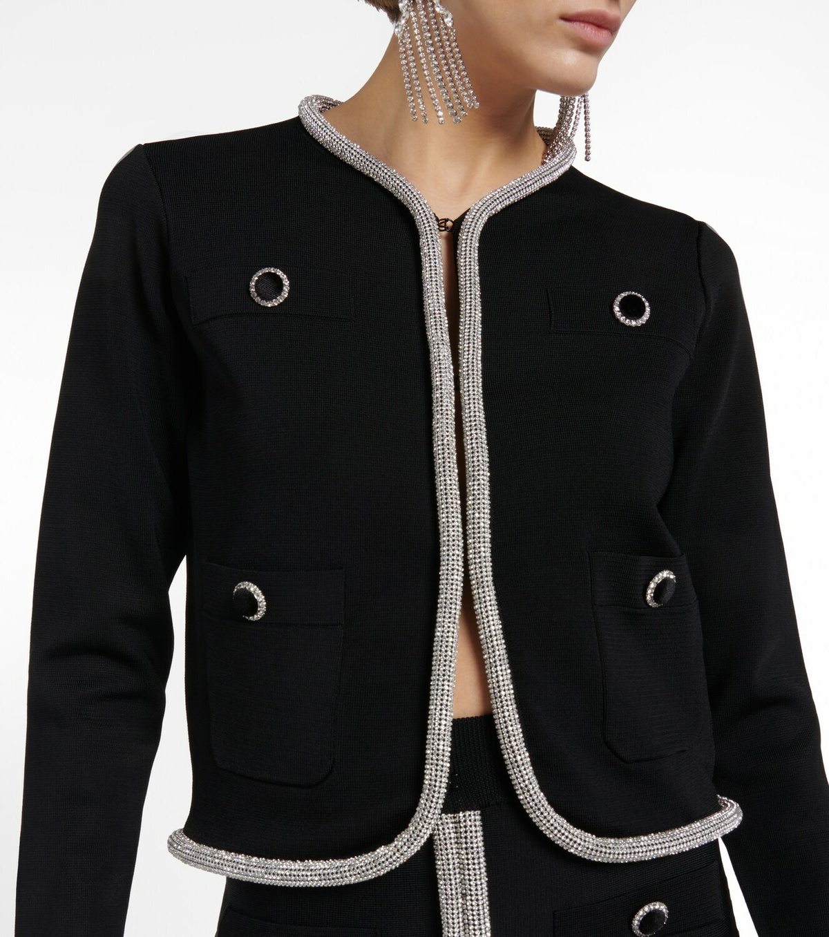 Rebecca Vallance Raine crystal-trimmed jacket Rebecca Vallance