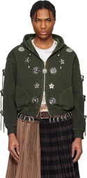 Chopova Lowena Green Dallas Hoodie