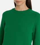 Victoria Beckham - Open-back cashmere-blend sweater