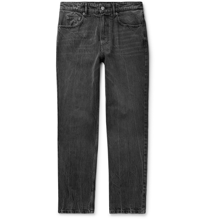 Photo: Balenciaga - Washed-Denim Jeans - Gray