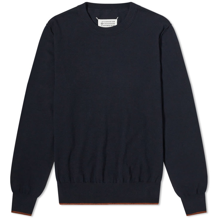 Photo: Maison Margiela Contrast Classic Crew Knit