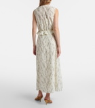 Veronica Beard Ollian cotton and silk voile minidress