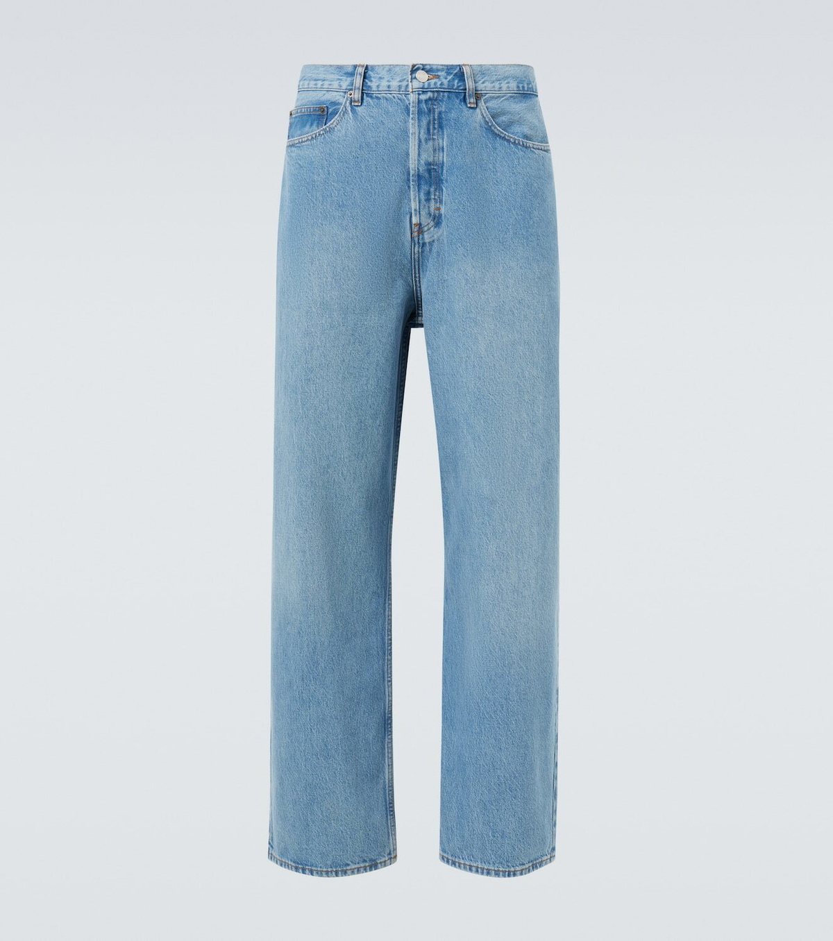 Frame The Baggy high-rise wide-leg jeans