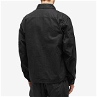 Ten C Men's Pocket Zip Shirt in Black
