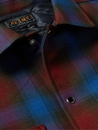 Beams Plus - Checked PrimaLoft® Twill Overshirt - Blue