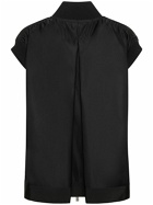 SACAI - Sleeveless Nylon Zip-up Jacket