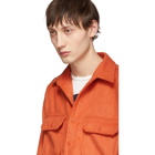 Dickies Construct Orange Flannel Shirt