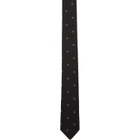 Neil Barrett Black Military Cross Tie