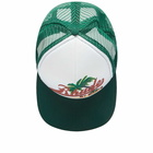 Rhude Men's Palms Cap in Green/White