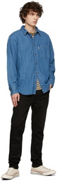 Nudie Jeans Blue Hebbe Denim Shirt