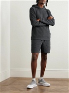 Lululemon - Straight-Leg Tecxured Cotton-Blend Jersey Drawstring Shorts - Black