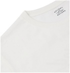 Holiday Boileau - Printed Cotton-Jersey T-shirt - White