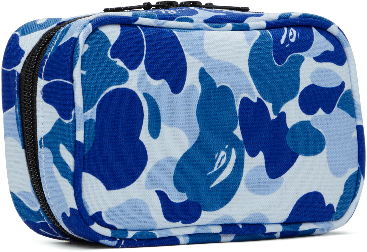 BAPE Blue Camo Gadget Pouch