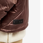 Shoreditch Ski Club Women's Roux Puffer Jacket in Bitter Chocolate Brown