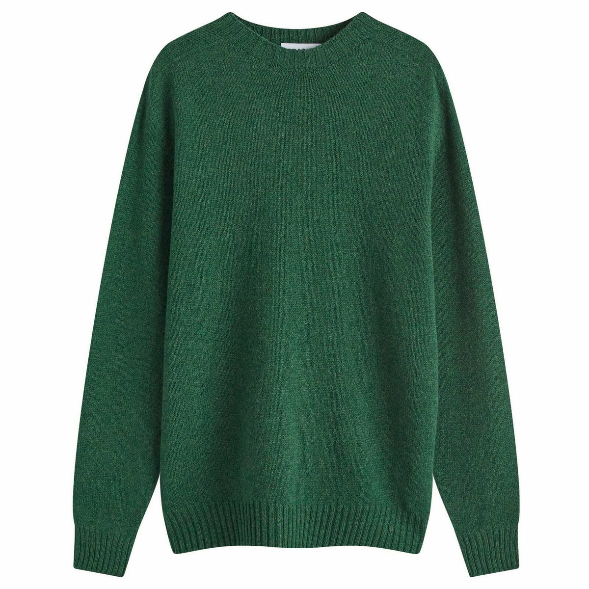 Country Of Origin Men's Geelong Seamless Knit Jumper in Asparagus