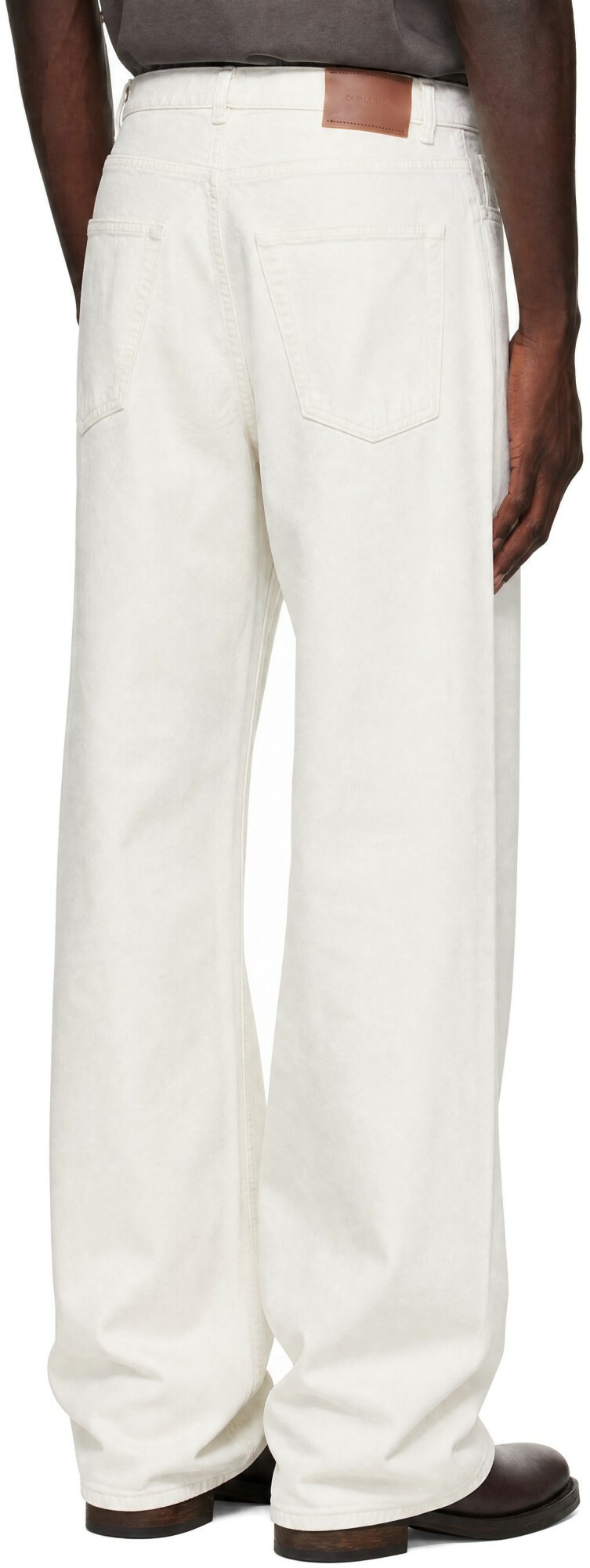 OUR LEGACY Off-White Vast Cut Jeans