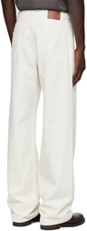 OUR LEGACY Off-White Vast Cut Jeans
