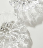 Alexander Kirkeby Set of 2 crystal side plates