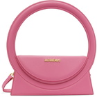 JACQUEMUS Pink 'Le Sac Rond' Shoulder Bag