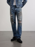 DRKSHDW by Rick Owens - Kurdt Straight-Leg Distressed Jeans - Blue