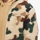 Stan Ray Men's High Pile Fleece Jacket in Stan Duck Camo