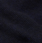 THE ELDER STATESMAN - Intarsia Cashmere Zip-Up Cardigan - Multi