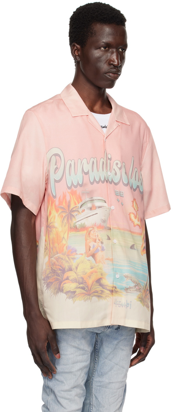 Ksubi Pink 'Paradise Lost' Shirt Ksubi
