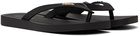 Melissa Black Sun Long Beach Flip Flops