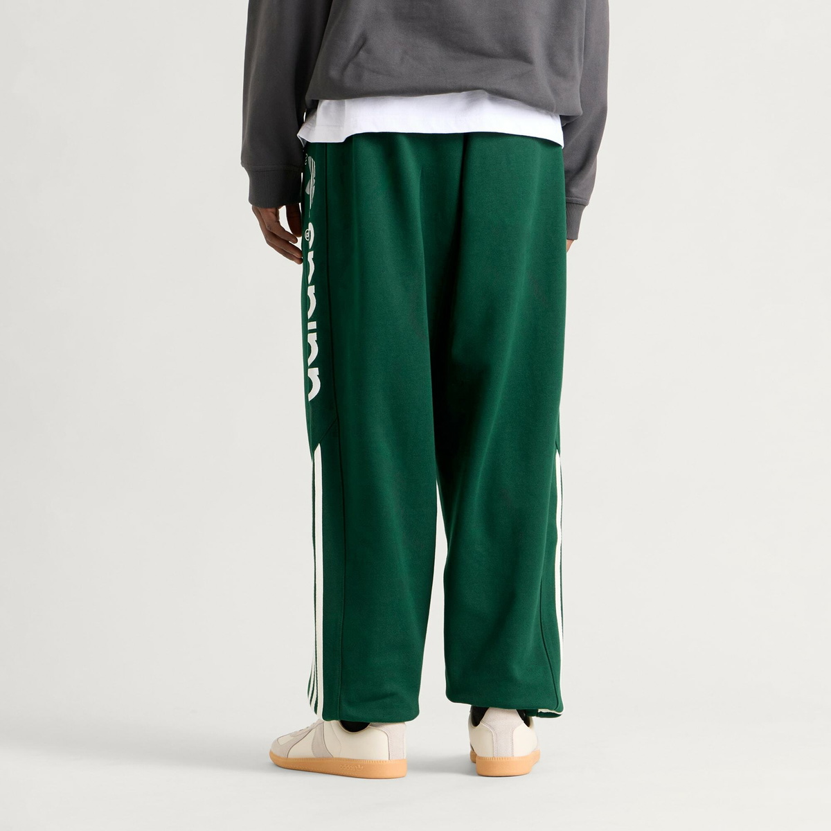 Adidas Men's Block Sweatpant in Dark Green