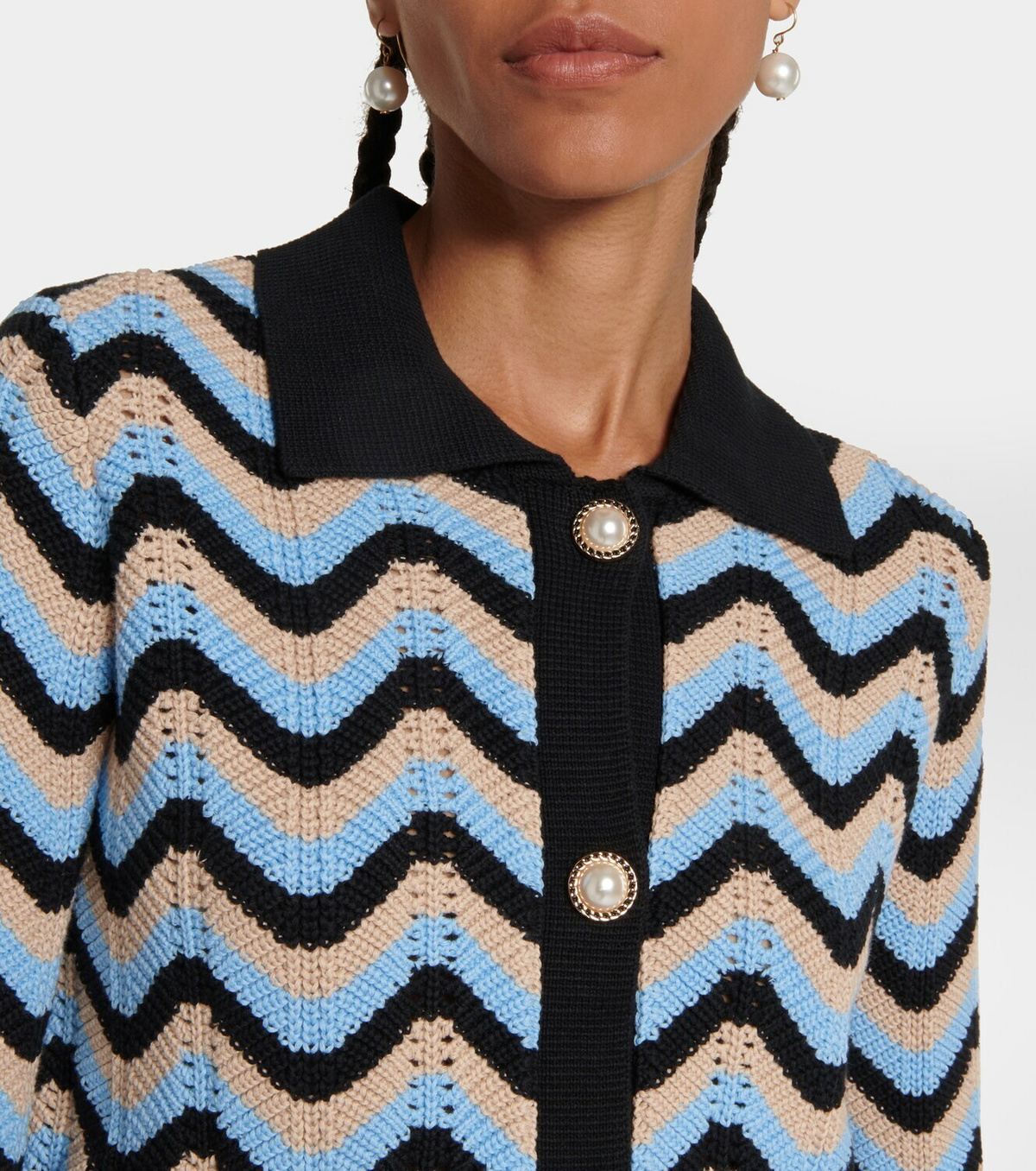 Rebecca Vallance Chatou cotton knit jacket