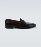 Kiton Leather penny loafers