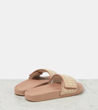 Jimmy Choo Fitz faux pearl-embellished slides