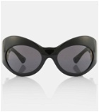 Versace Medusa oval sunglasses