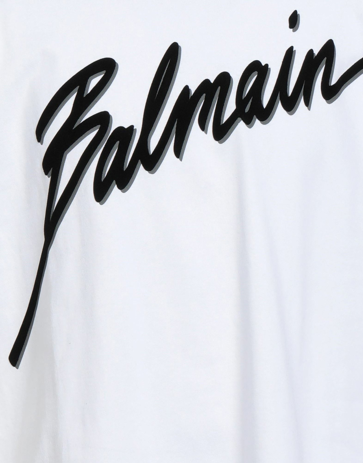 Balmain Mens T-shirt in White