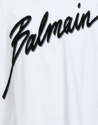Balmain Mens T-shirt in White