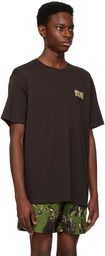 Saturdays NYC Brown Hieroglyphs T-Shirt