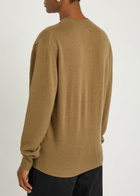 Toteme Classic Crew-neck Cashmere Jumper Khaki