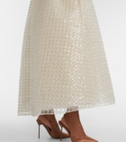 Elie Saab Embellished belted gown