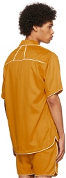 Rhude Yellow Track Shirt