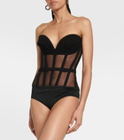 Mônot Bustier bodysuit