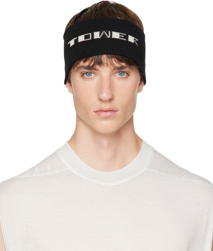 Photo: Rick Owens DRKSHDW Black Tower Knit Headband