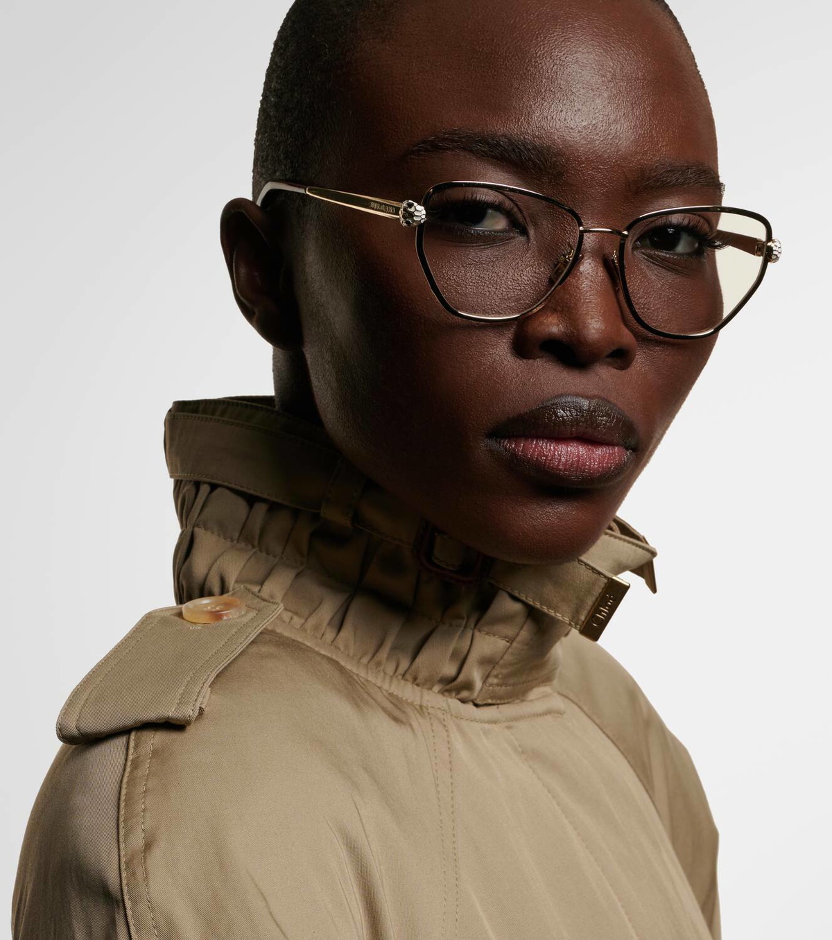 Bvlgari Serpenti Forever cat-eye glasses