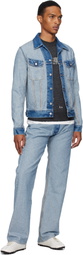 MM6 Maison Margiela Blue Reversed Denim Jacket