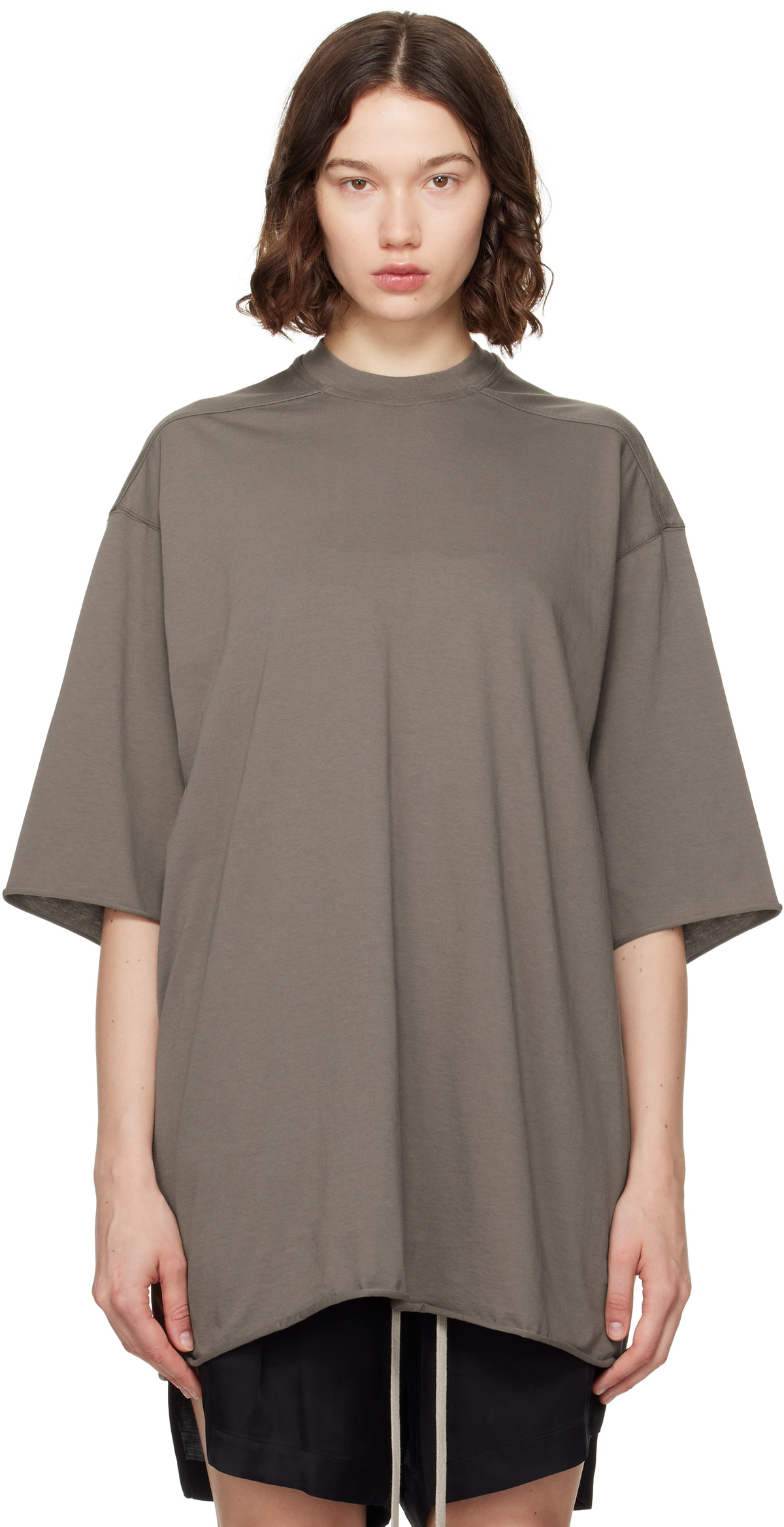 Rick Owens Black Tec Long Sleeve T-Shirt Rick Owens