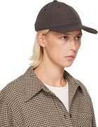 OUR LEGACY Brown Ball Cap